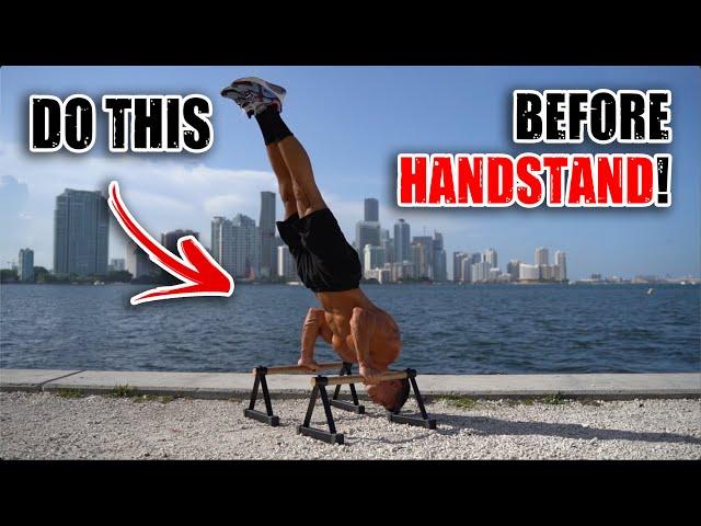 Learn this before Handstand! (Shoulder stand step-by-step!)