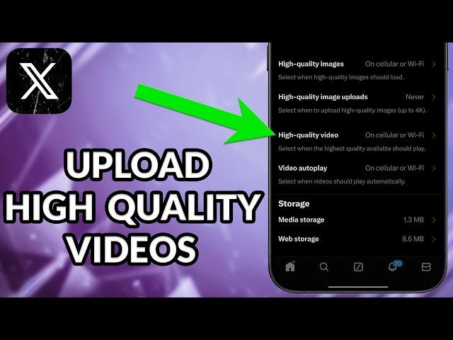 How To Upload High Quality Video On Twitter