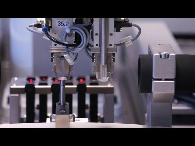 360° surface inspection of tiny reflective parts with machine vision