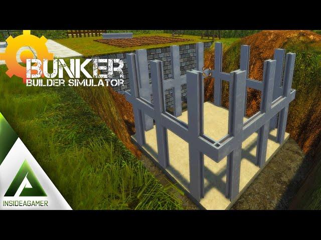 Bunker Builder Simulator : Prologue - Destroying My Friends Garden For His Bunker - First Look