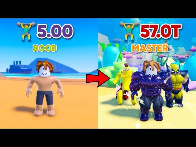 I Unlock Steel Wolf Trainer | NOOB TO MASTER & Gym Star Simulator (Roblox)