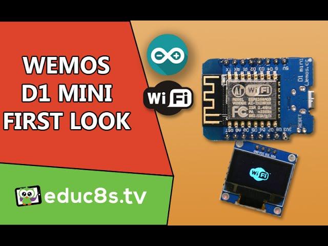 Wemos D1 mini: A first look at this ESP8266 based board.