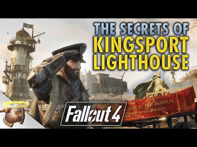 THE SECRETS OF KINGSPORT LIGHTHOUSE - Huge, realistic Fallout 4 custom settlement! | RangerDave