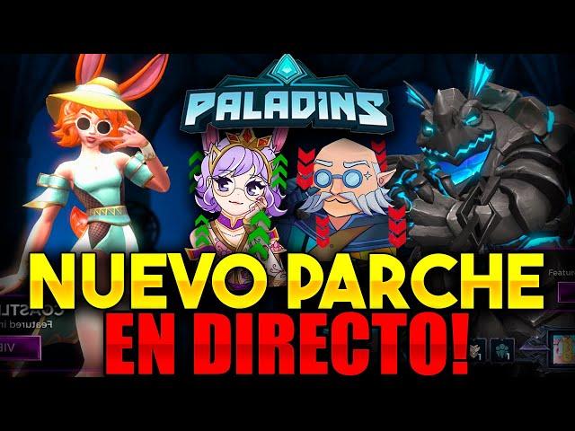 PROBANDO los CAMBIOS de la NUEVA ACTUALIZACION 7.7 de PALADINS PTS| Paladins Live - ZodiacFrank