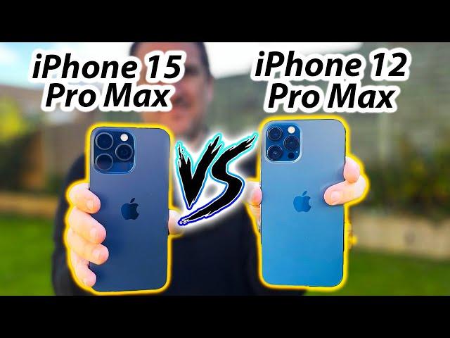 iPhone 15 Pro Max Vs iPhone 12 Pro Max - YOU SHOULD UPGRADE NOW!!