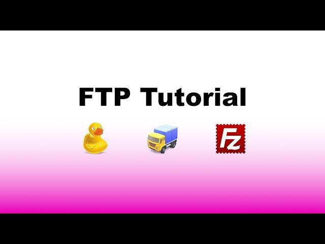 [DIY] How to transfer files to a server via FTP using Cyberduck, Transmit, & Filezilla