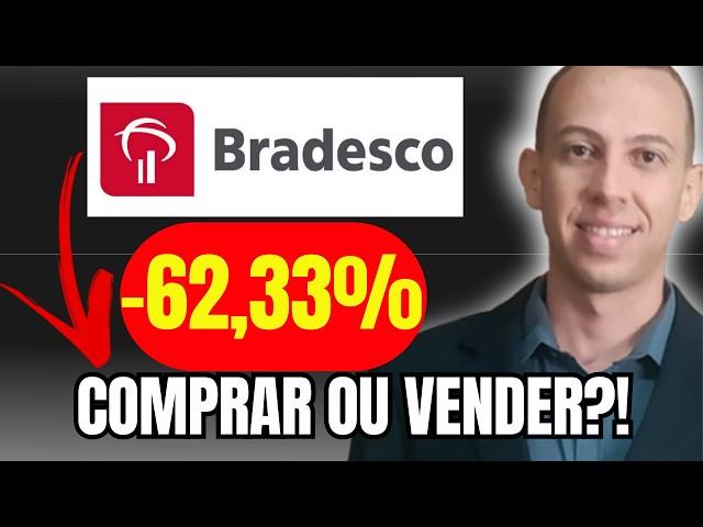 AÇÃO EM QUEDA! VALE A PENA INVESTIR EM AÇÕES DO BRADESCO? BBDC4 BBDC3 ESTÃO BARATAS?