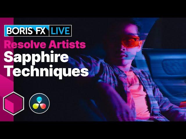 Learn How to Use Sapphire Plugins for Davinci Resolve [Boris FX Live #43]