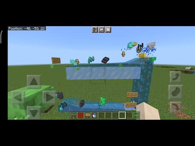 satisfying water elivater clock #minecraft #minecraftshorts #minecrafthacks #satisfying #shorts #