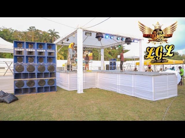 L.G.L Party Setup With Road Kode The Blue Sound In Port Antonio Portland March 30, 2024