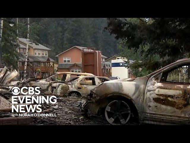 Canadian town of Jasper devastated by wildfire