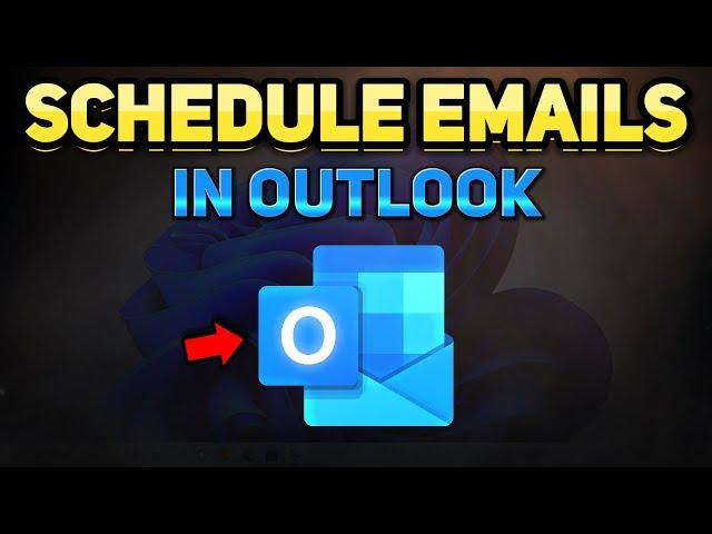 How to Schedule or Delay Send an Email in Microsoft Outlook 365 (Tutorial)