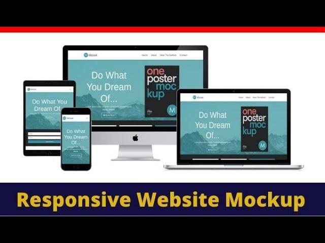 How to make responsive website mockup. Website Mockup Generator