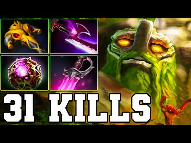 This Tiny is Unstoppable !! 31 Kills Tiny Dota 2 Gameplay Guide Mid Lane 7.37 Carry Best Item Build