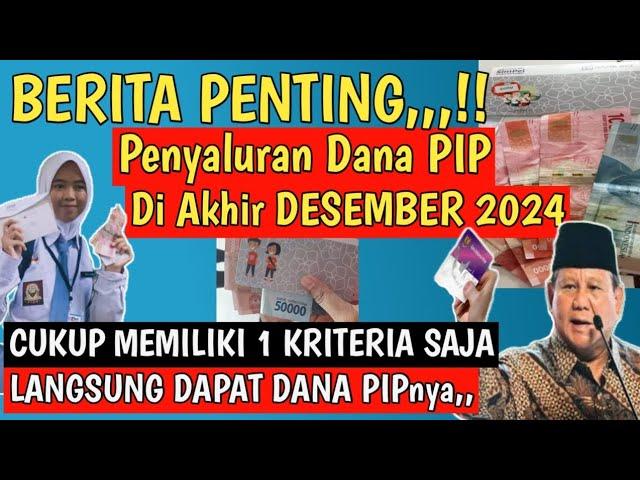 Pip Desember 2024 Kapan Cair, Cukup 1 Kriteria Saja Langsung Cair