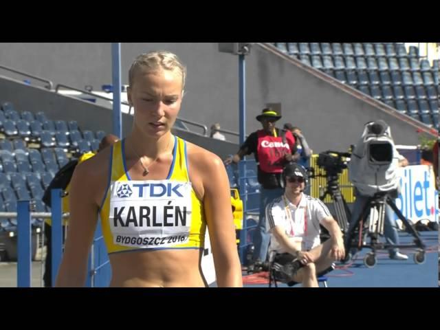 Kaiza Karlén 6,29 (0,8) - PB! - längdkval - JVM i Bydgoszcz - 21 juli 2016