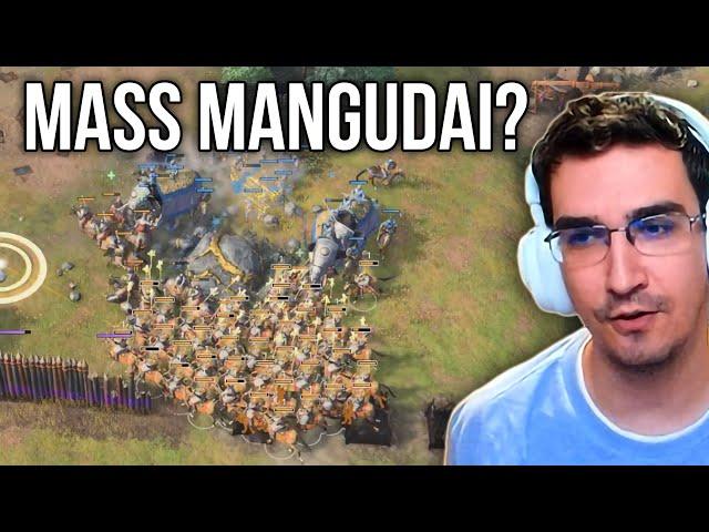 Going Imperial Mangudai With Mongols in 2v2 AOE4...