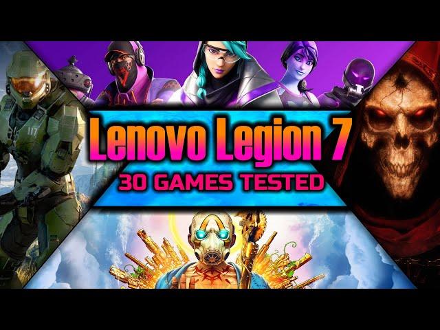 Lenovo Legion 7 (2021) - 30 Games Tested (Ryzen 7 5800H, RTX 3080)