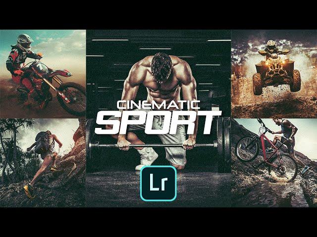 How to Edit Cinematic Sport Preset - Lightroom Mobile Presets Free DNG XMP | Cinematic Sport Preset