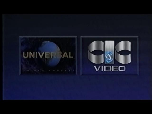 CIC Video (Universal) (Logo) (VHS, 50fps)