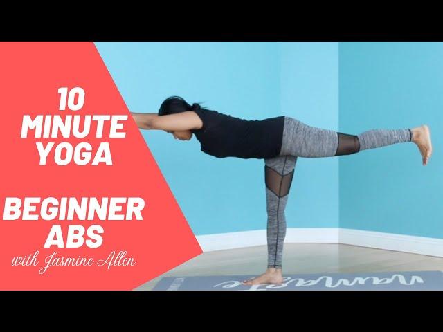 Quick Yoga Flow - Beginner Abs with Jasmine Allen