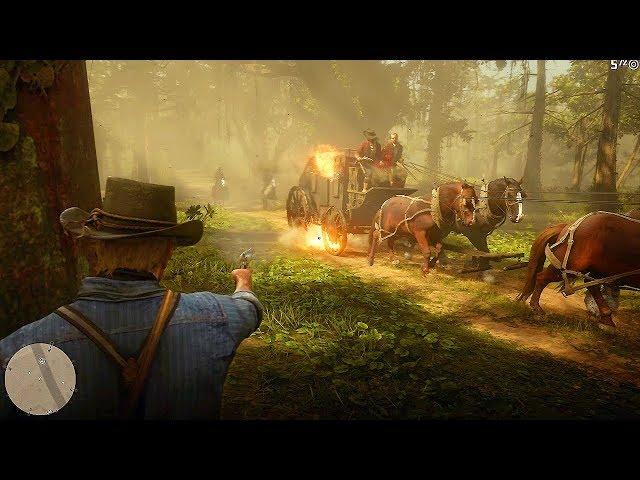 Red Dead Redemption 2 - Gameplay Part 2 Breakdown & Reaction! (NEW Gameplay Footage)