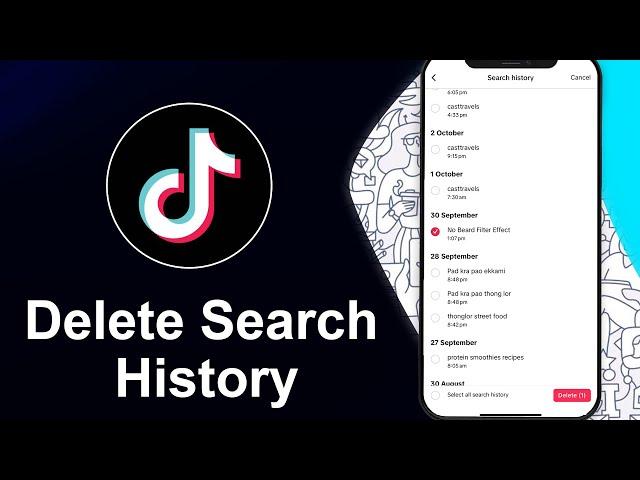 How To Delete Search History on TikTok (Step By Step)