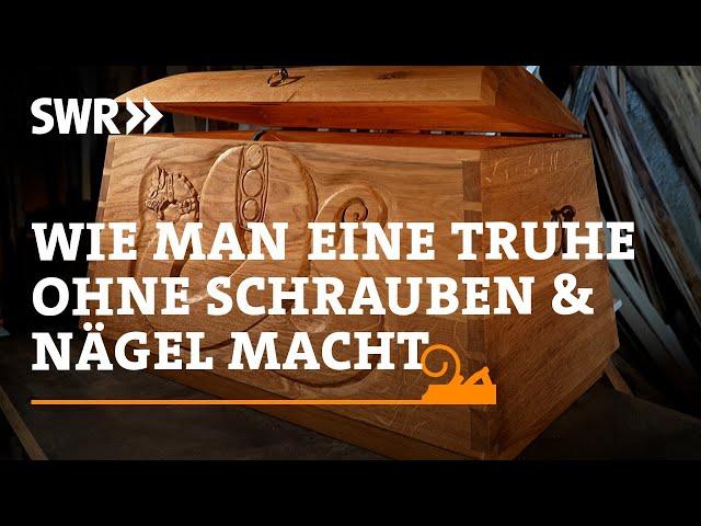 How to make a chest without screws & nails | SWR Handwerkskunst