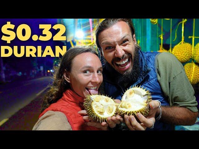 The World's Cheapest Durian! Java, Indonesia 