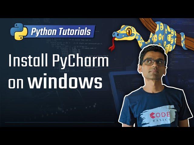 6. Install PyCharm on Windows [Python 3 Programming Tutorials]