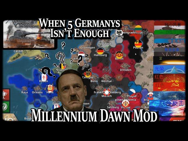 Millennium Dawn Mod Review; How Many Germanies Is Too Many? - World Conqueror 4