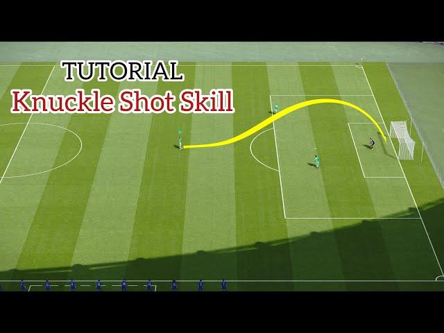 PES 2021 Tutorial Knuckle Shot Skill Long Shot Knuckleball