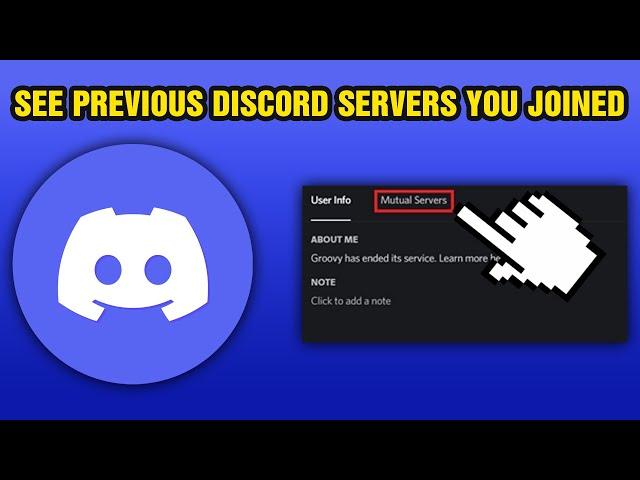 How To See Previous Discord Servers You Joined (2024)