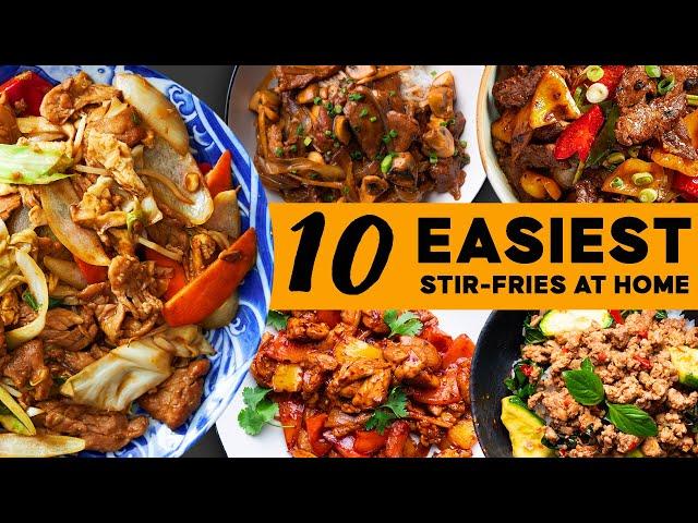 My EASIEST Stir-fry Recipes | Hoisin chicken, beef & broccoli & more | Marion’s Kitchen