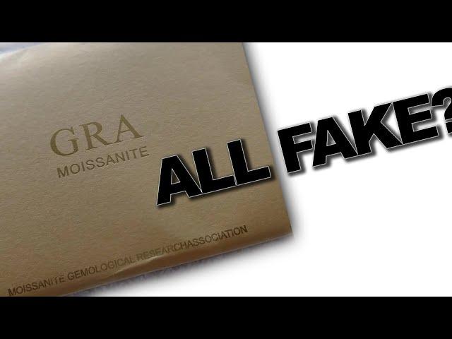 Why All GRA Certificates for Moissanite are Fake?