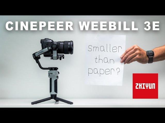 ZHIYUN Cinepeer Weebill 3E gimbal | The best gimbal for content creators?