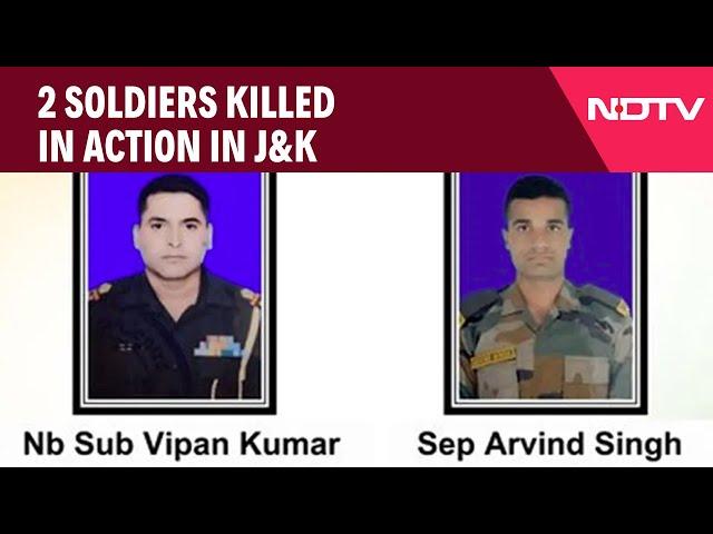 Jammu & Kashmir News | 2 Soldiers Killed In Action In J&K, 2 Terrorists Shot Dead In Another OP