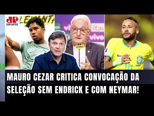 "ISSO NÃO TEM EXPLICAÇÃO! Gente, o Dorival..." Mauro Cezar CRITICA CONVOCAÇÃO da Seleção sem Endrick