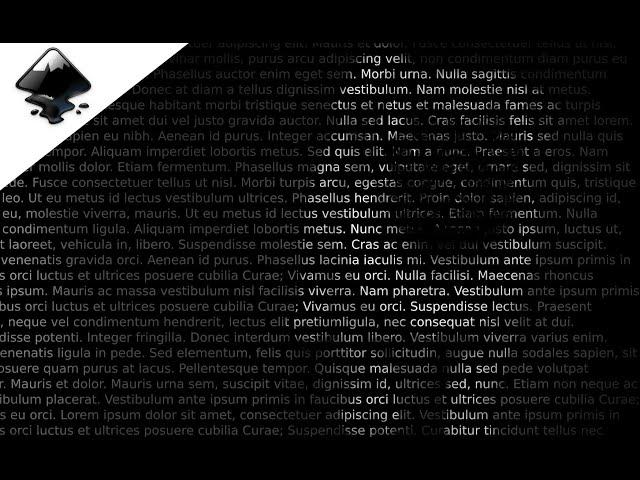 INKSCAPE TUTORIAL: CREATE A TEXT PORTRAIT (ADOBE ILLUSTRATOR ALTERNATIVE)