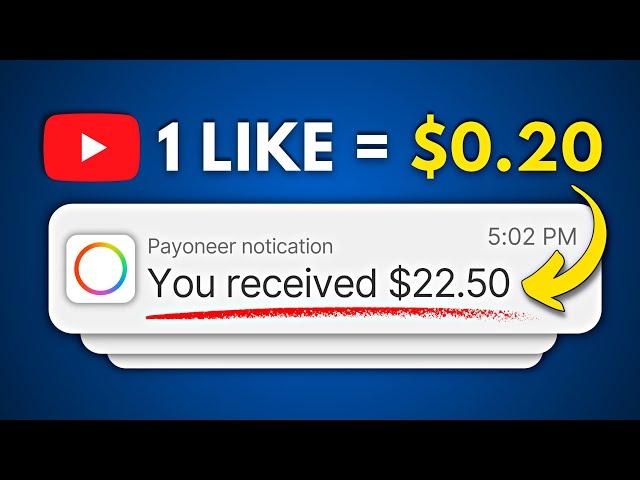 Earn $0.20 PER VIDEO Liked - Make Money Online