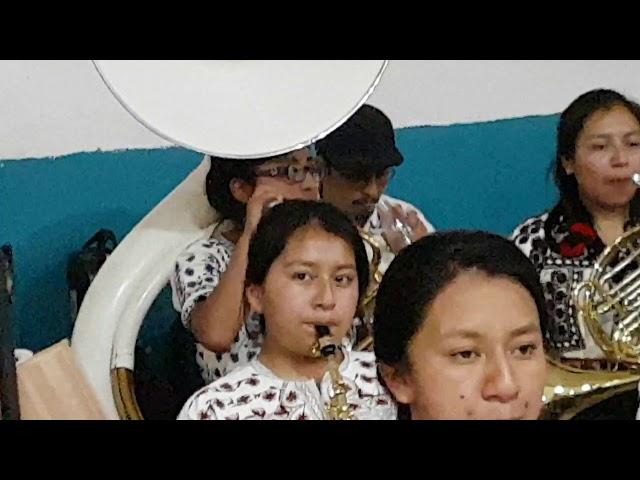 HERMOSA BANDA DE LA SIERRA MIXE OAXACA MÉXICO, SALUDOS AMIGOS!!!!!!!