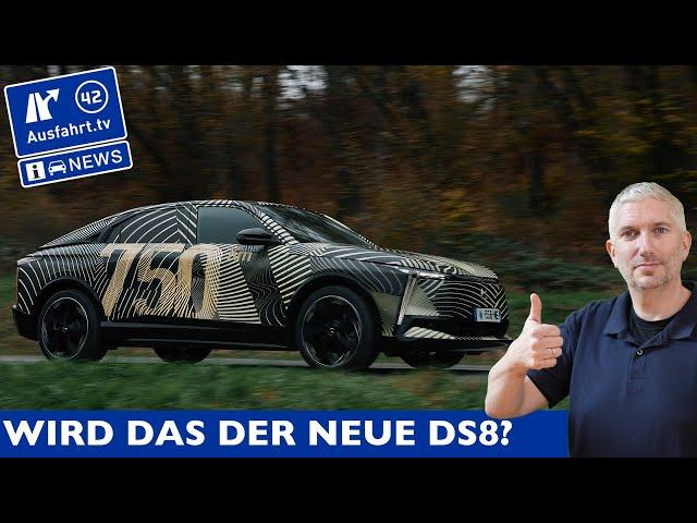 Wird das der neue DS 8 mit 750 Kilometer Reichweite? | Ausfahrt TV News