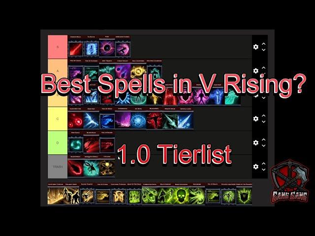 V Rising 1.0: Spell Tier List