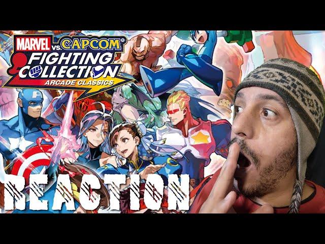 REAL REACTION! MARVEL vs. CAPCOM Fighting Collection: Arcade Classics MVC2 IS BACK & ONLINE!