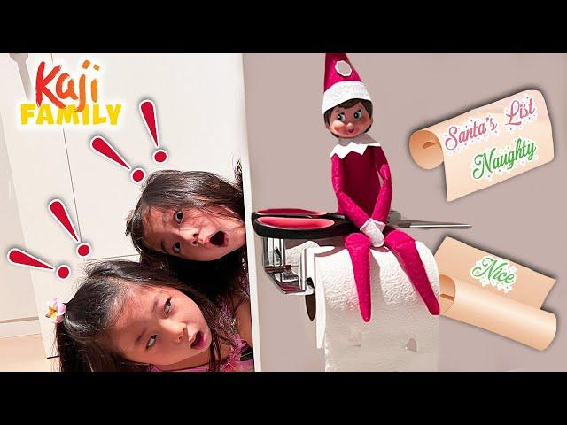 OH NO! Elf on the Shelf is BACK!