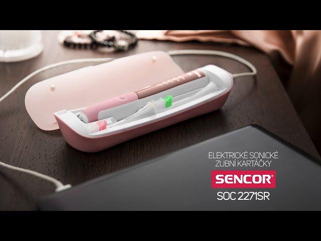Unboxing sonických zubních kartáčků Sencor SOC 2271SR