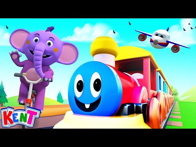 Vehicles Song (CARS, Boats) | Kids Songs and Nursery Rhymes | Kent The Elephant