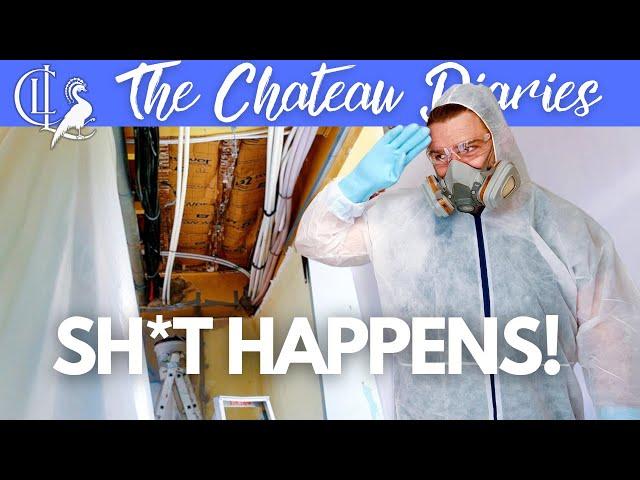 GLAMOROUS Chateau Life: Fixing the Blocked Sewage Pipe! 