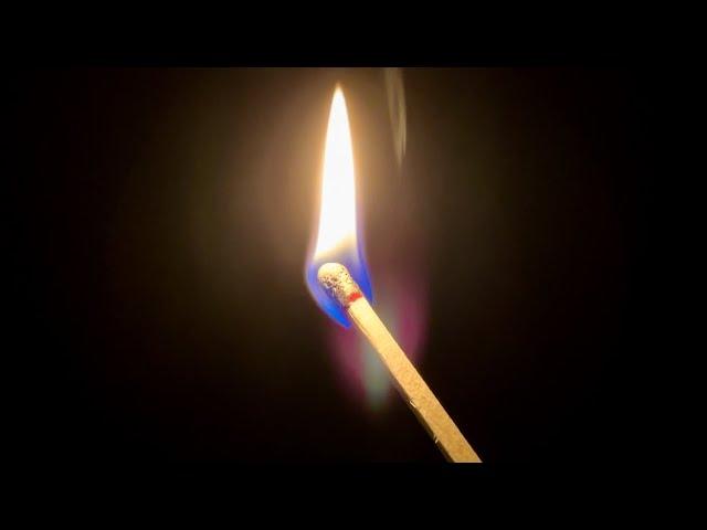 Striking a Match Sound Effect and Stock Video | Lighting Candle with Burning Match