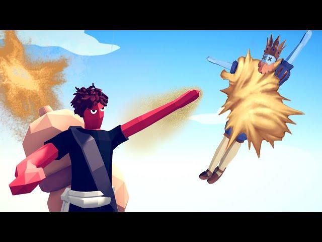 GAARA OF THE SAND VS EVERY UNIT IN TABS | Totally Accurate Battle Simulator